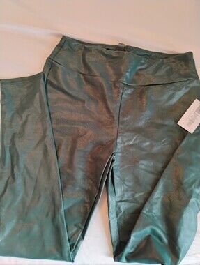 Shimmery Teal Leggings